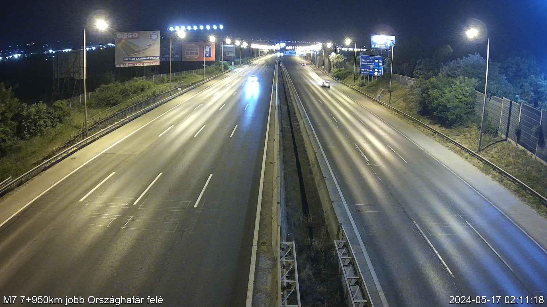 M7 autópálya élő webkamera